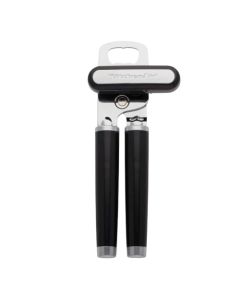 KitchenAid can opener, stainless steel, Empire Red