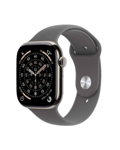 Apple Watch Series 11 GPS+Cellular 46mm Titanium Case with Sport Band