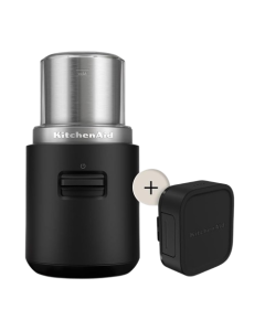 KitchenAid Go Cordless Coffee Grinder, 113g, Matte Black