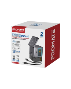 Promate GaNPort4-100PD Power Delivery GaNFast Charger