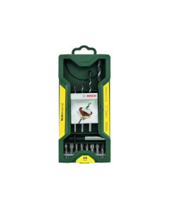 Bosch 14-Piece Mini-X-Line Universal Drill Bit Set Accessories