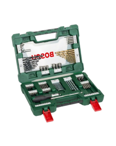 Bosch Drill and Screwdriver Bit Set with Ratchet Screwdriver and Magnetic Stick 91pcs